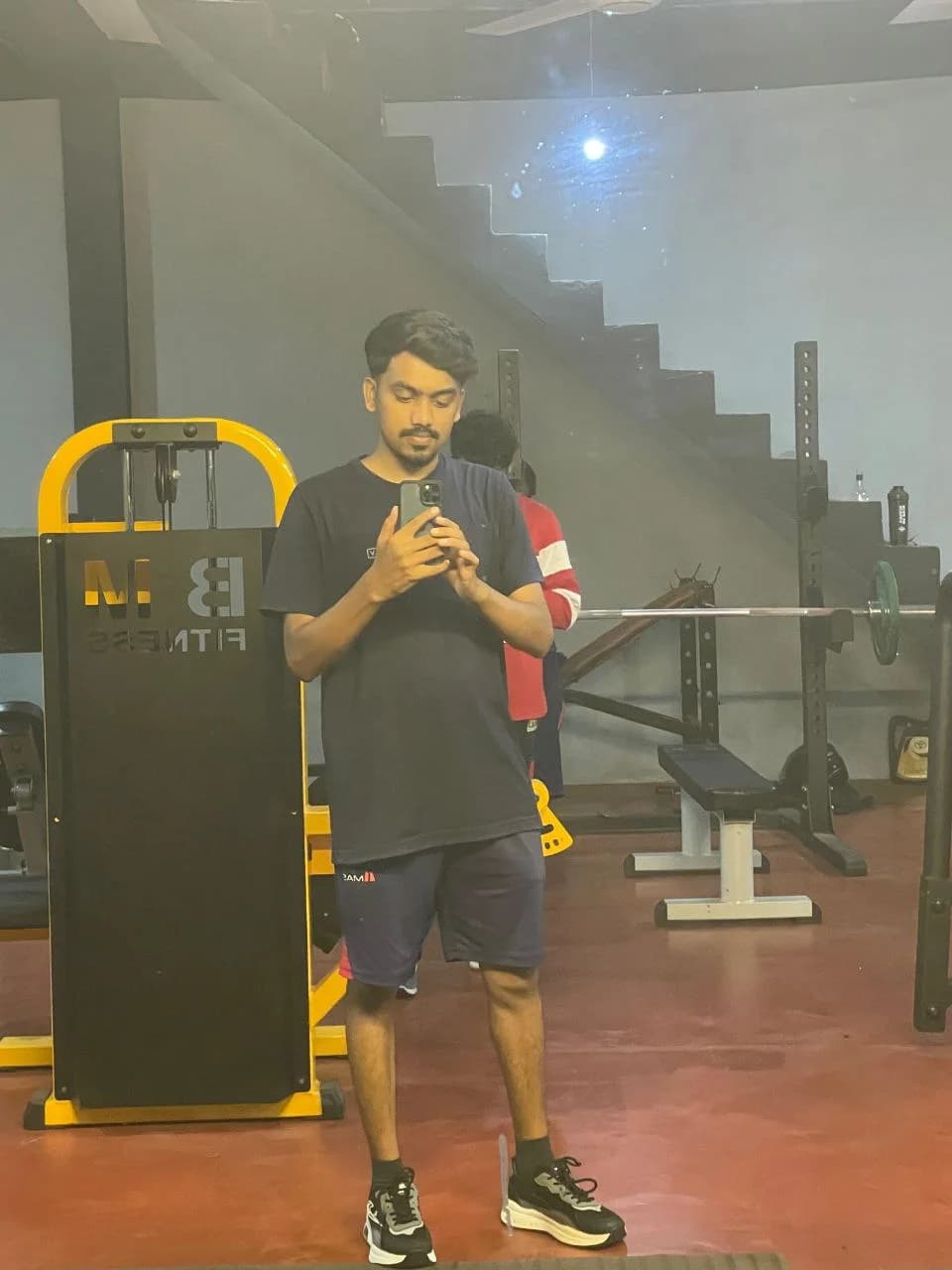 Gym Mirror Selfie