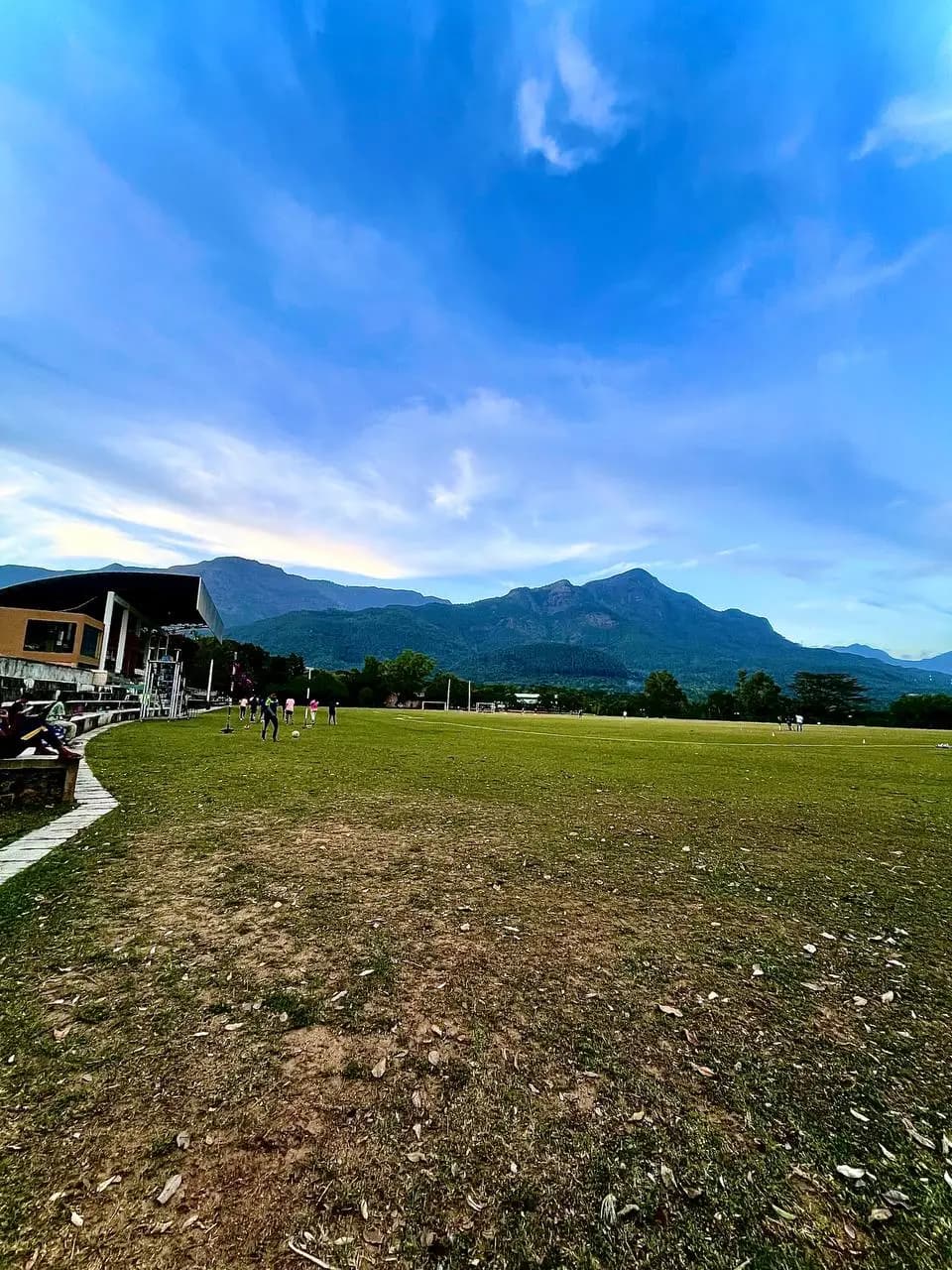 Mountain Backed Sports Field