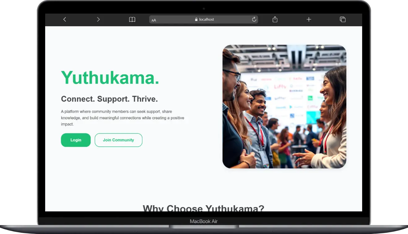 Yuthukama – Community Support Platform