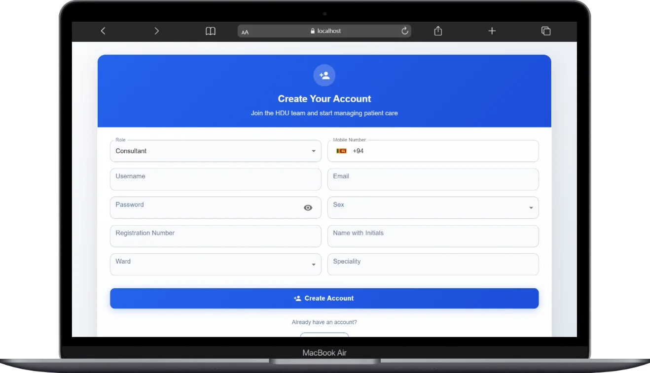 HDU Surgical Unit Dashboard - Image 2