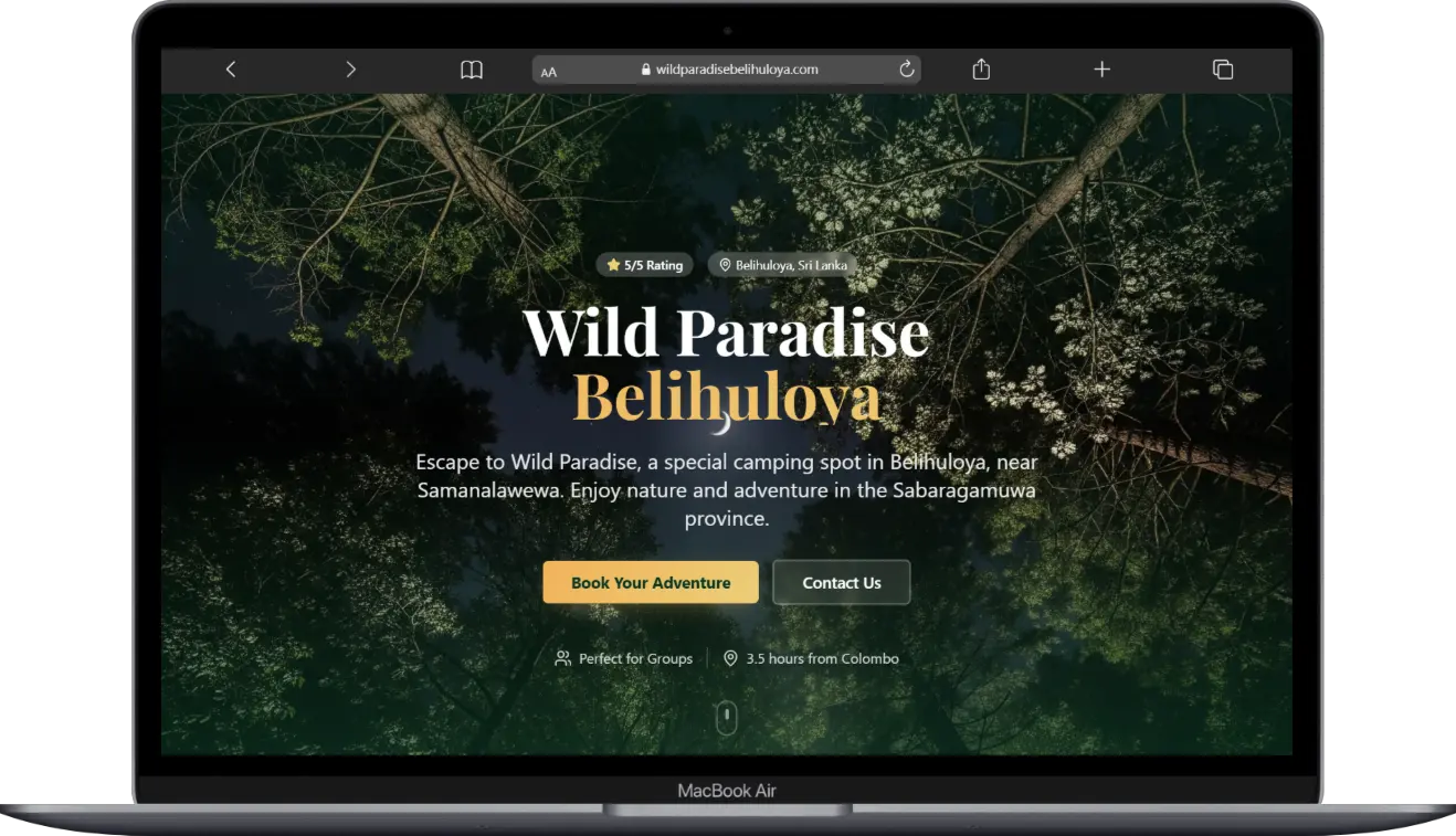 Wild Paradise Belihuloya - Image 1